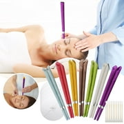 Beeswax Ear Care Cones Set | 10-Pack with Cotton Swabs | Non-Medical Relaxation Aid